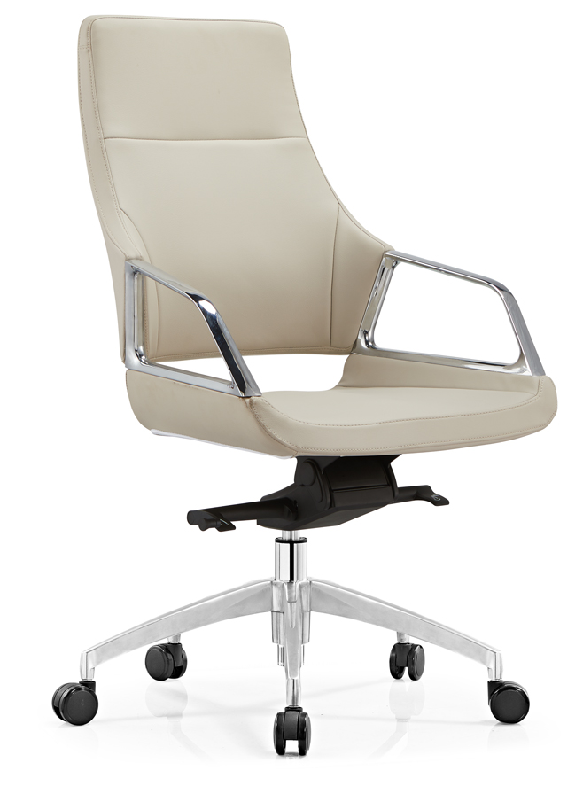 R614B PVC皮質 低背辦公椅/會議椅 (ip)  