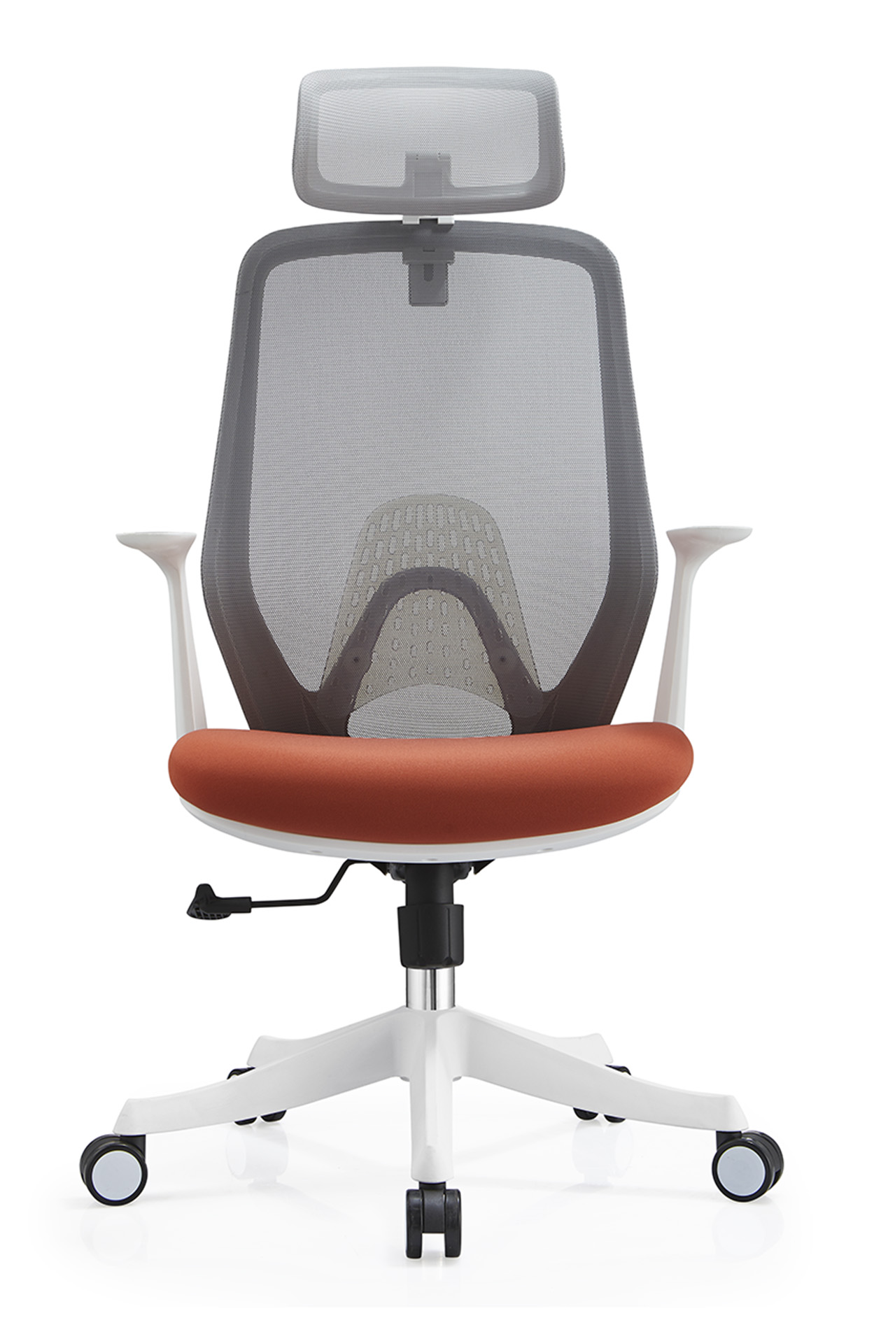 XY-909A-2 珊瑚紅網布椅