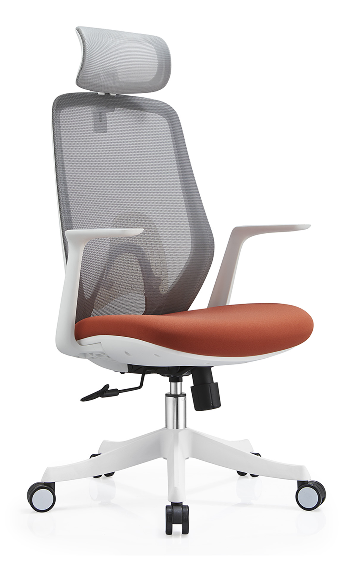 XY-909A-2 珊瑚紅網布椅