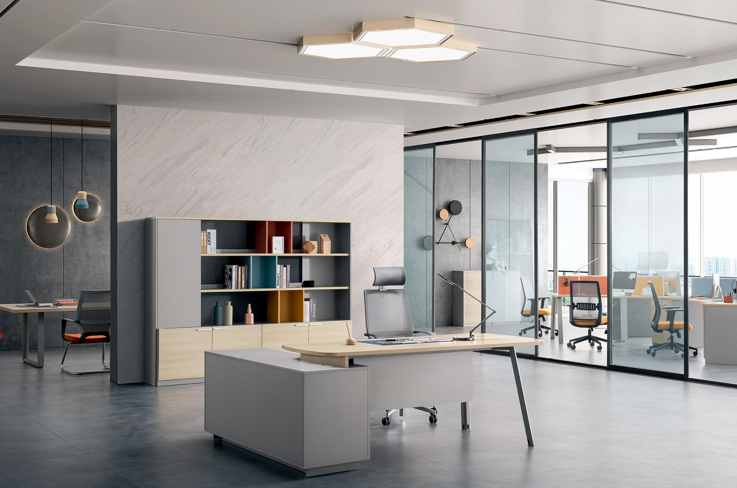 LI-133B 主管桌(ip) 