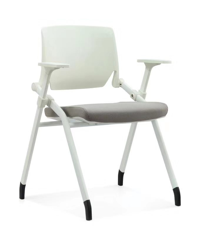841C網布培訓椅/折合椅(無寫字板)白框(ip)