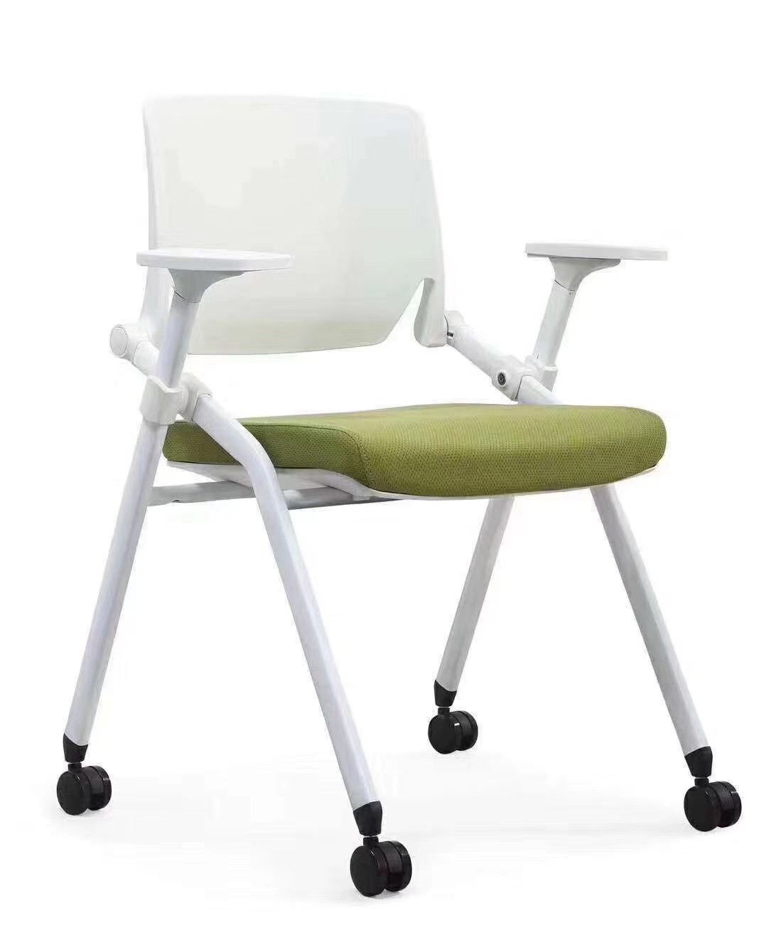 841C網布培訓椅/折合椅(無寫字板)白框(ip)