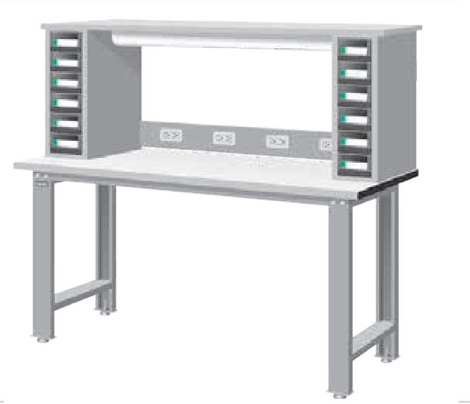 上架型(WQ-67)標準型工作桌(基本型)