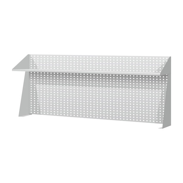 上架型(WQ-53)重型工作桌(吊櫃，抽屜可選)