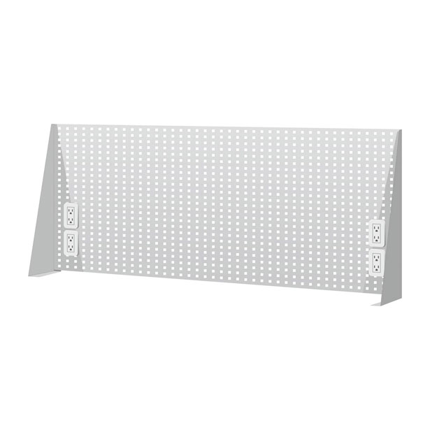 上架型(WQ-54)標準型工作桌(單櫃，抽屜可選)