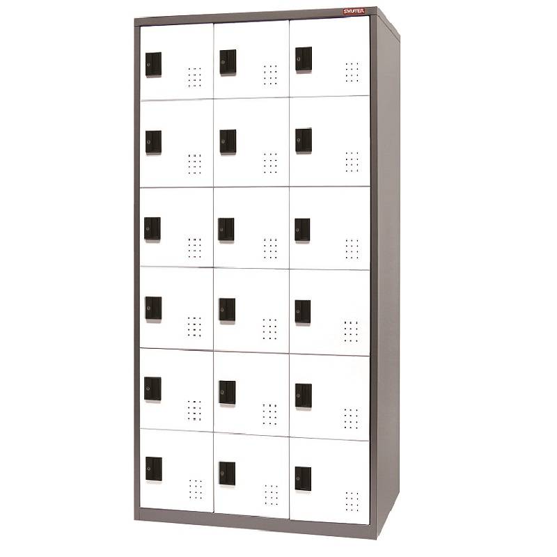FC-318 三排18格密碼鎖置物櫃