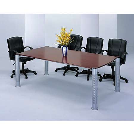 YU-909  7x3.3呎鋼木會議桌