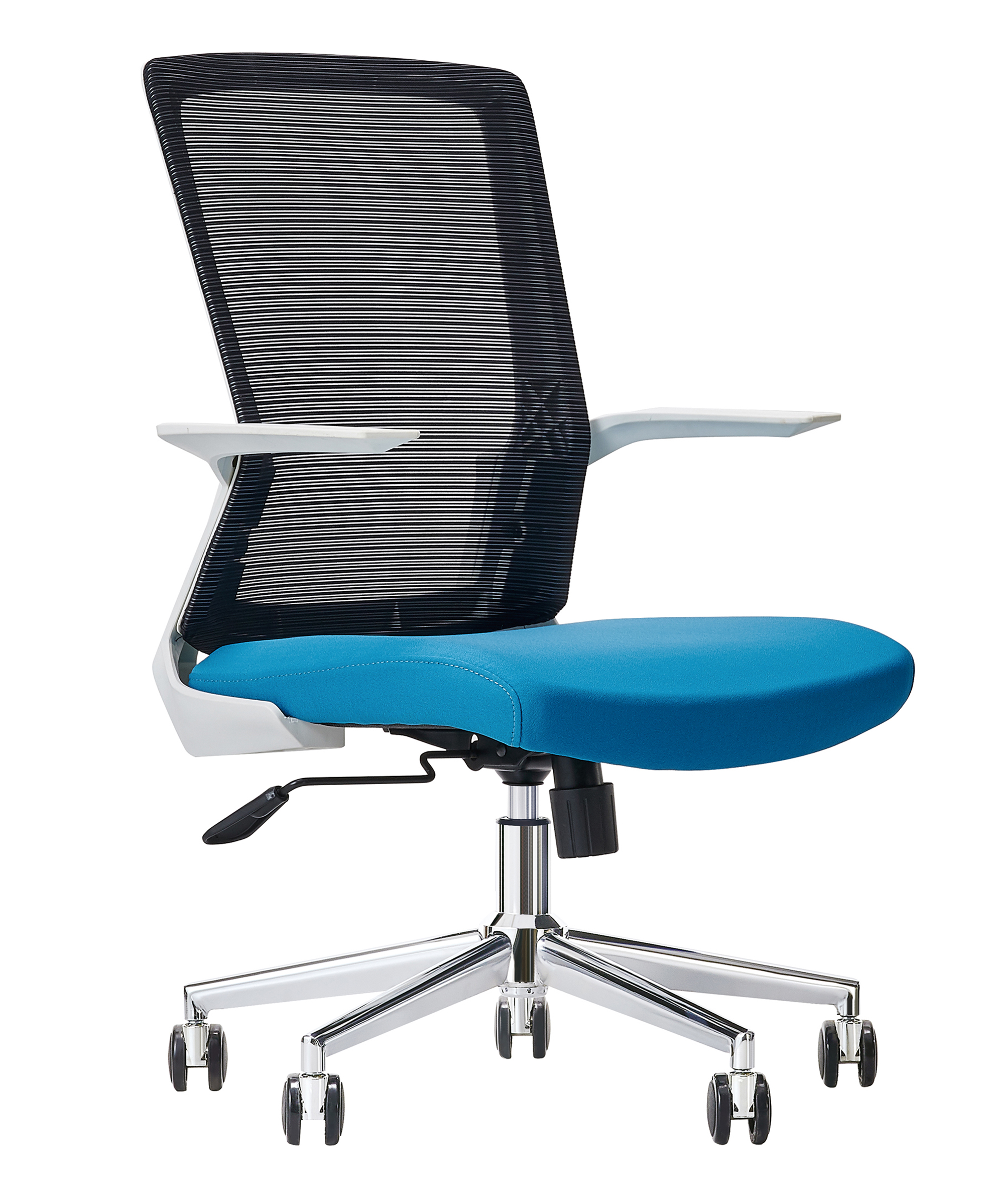 618B 中背網部辦公椅 白框(ip)