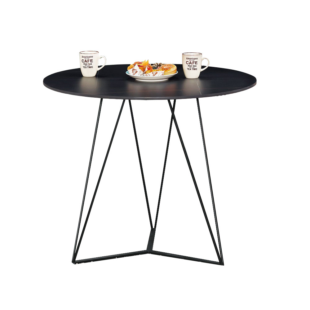 史蒂文 90圓 岩板圓桌