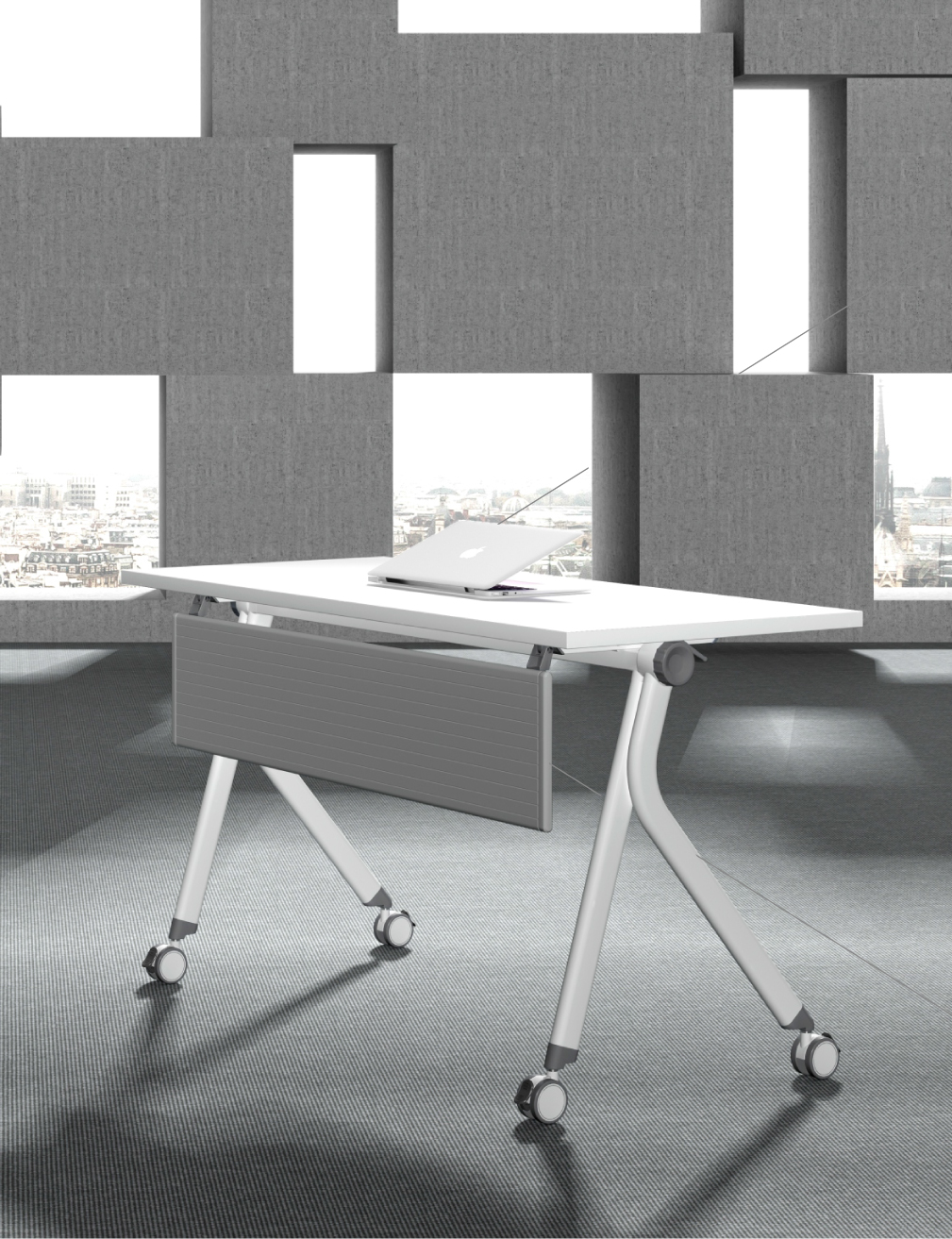 伯克 立式折合桌/培訓桌 (ip)